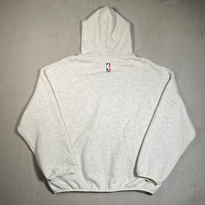Essentials Fear Of God NBA Grey Hoodie Size Large USED x17641