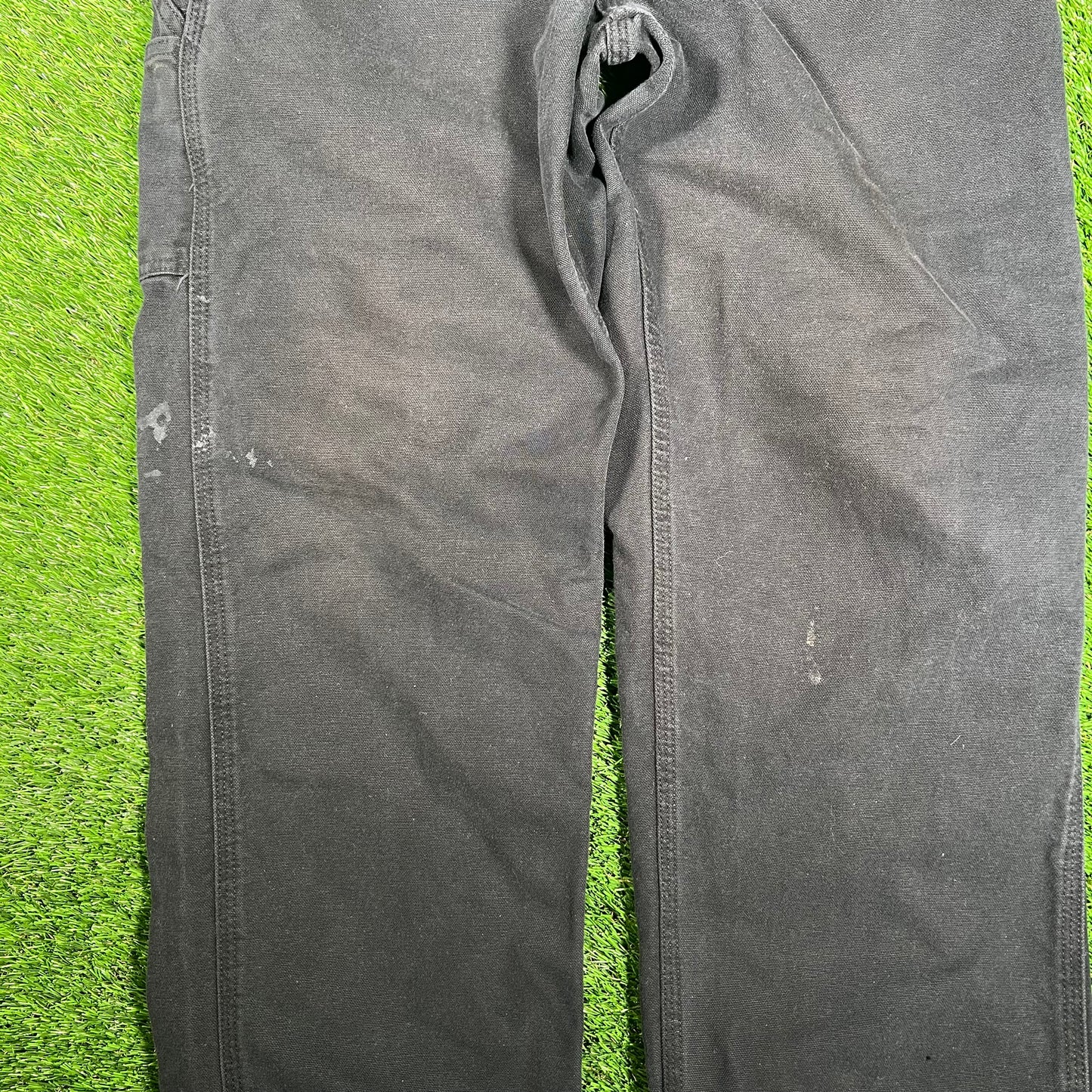 Y2K Carhartt Workwear Black Pants Size 32x32 USED v18102