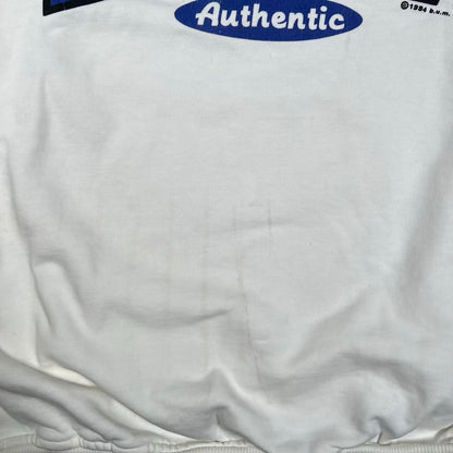 1994 BUM Equipment White Crewneck Size Large USED v20330