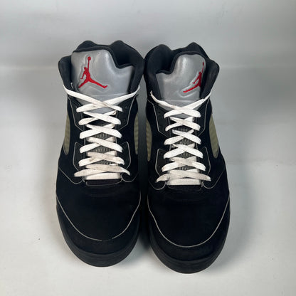 Jordan 5 Black Metallic Reimagined (2025) Size 10.5 USED s22370