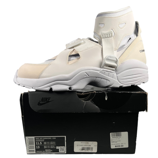 Nike Air Carnivore CDG White (2021) Size 11.5 USED s18154