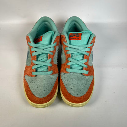 Nike SB Dunk Low Orange Emerald Rise (2023) Size 9 USED s23584