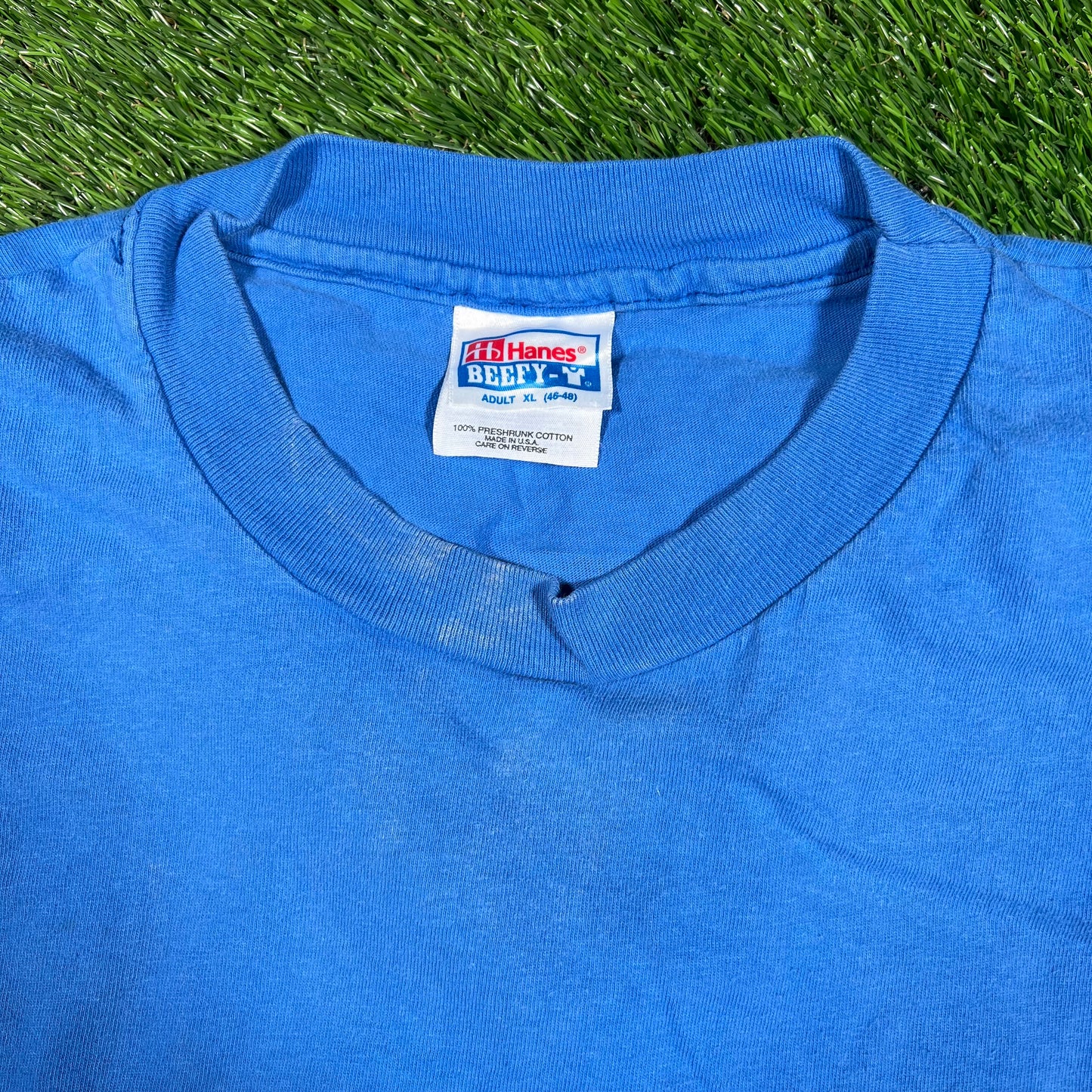 1995 Kappa Alpha Old South Blue Tee Size XL USED v17440