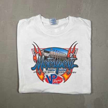 2008 Motorsport VP Racing AC NJ White Tee Size Large USED v17722