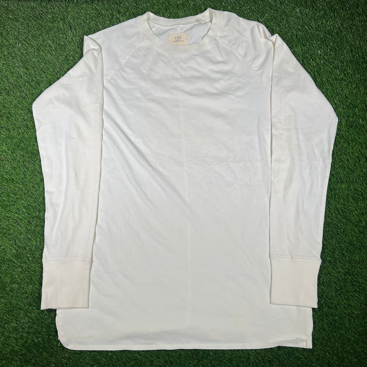 Fear of God FOG Collection 1 White Tee Size Large NEW x14528