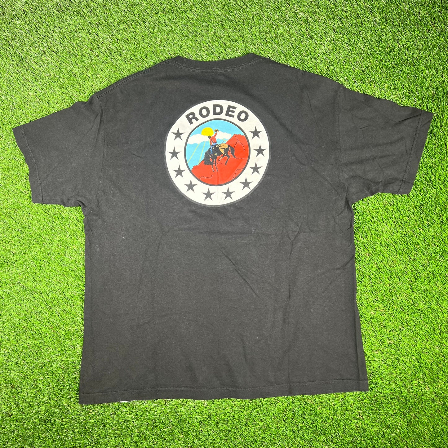 Diamond Supply Co x Travis Scott Rodeo Tee Size XL USED v6256