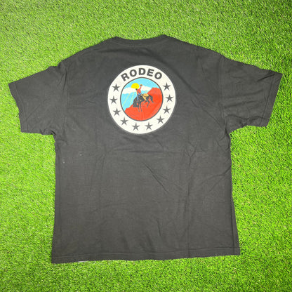 Diamond Supply Co x Travis Scott Rodeo Tee Size XL USED v6256