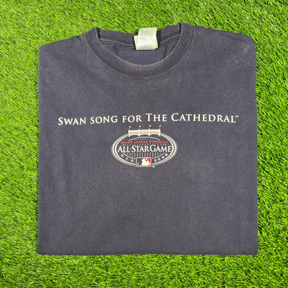 2008 Yankees All Star Game Navy Tee Size XL USED v17276