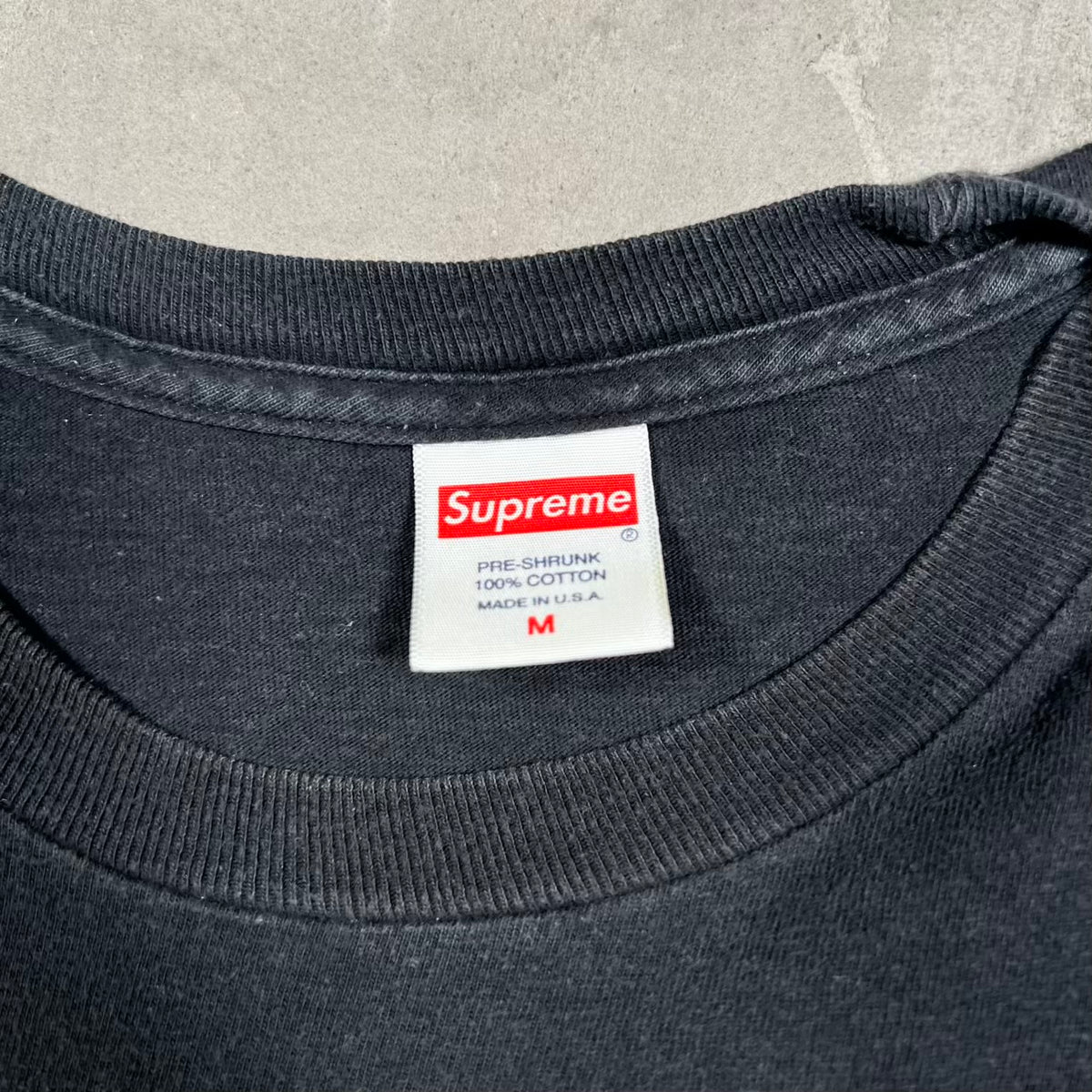 Supreme Dynamite Black Tee Size Medium USED x18494