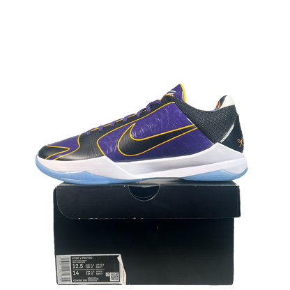 Nike Kobe 5 Protro Lakers (2020) Size 12.5 NEW s21697