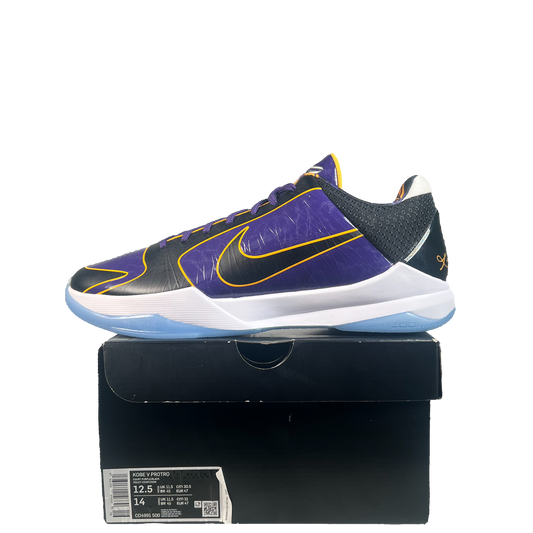 Nike Kobe 5 Protro Lakers (2020) Size 12.5 NEW s21697
