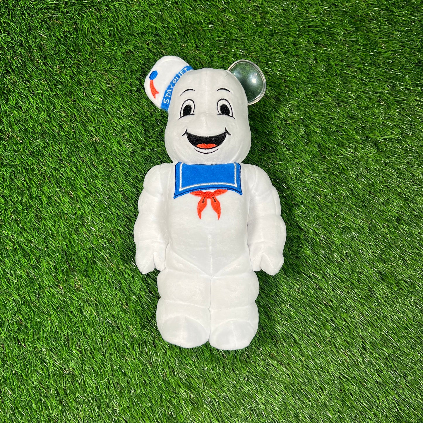 Bearbrick Ghostbusters Stay Puft Marshmallow Man 400% USED x16611