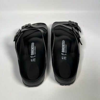 Birkenstock Arizona Black Size 8 USED s17745