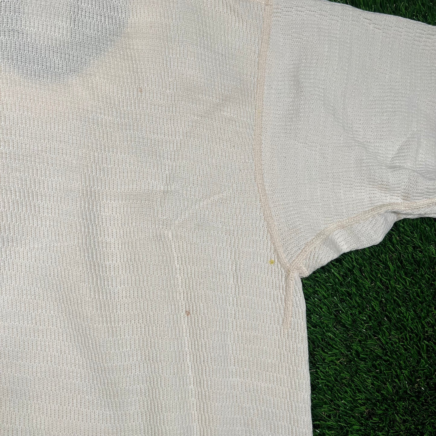 1970s Sears White Thermal Longsleeve Size Small USED v18707