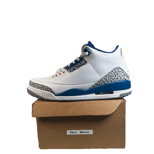 Jordan 3 Wizards (2023) Size 9 USED s23517
