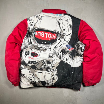 Supreme Astronaut Red Puffy Jacket (2016) Size Large USED x17407