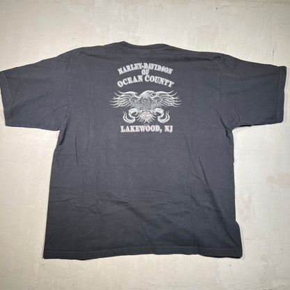 2006 Harley Davidson Black "Adrenaline" Tee SIze 3XL USED v19408