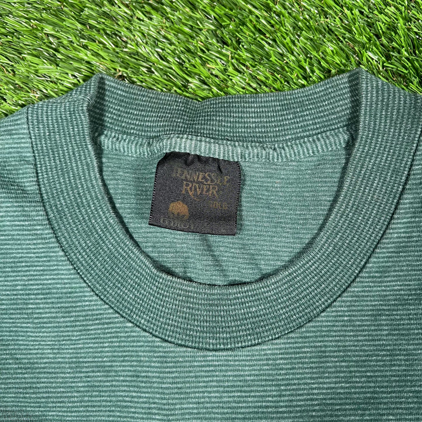 1990s Green Camp Mohawk Tee Size Large USED v16920