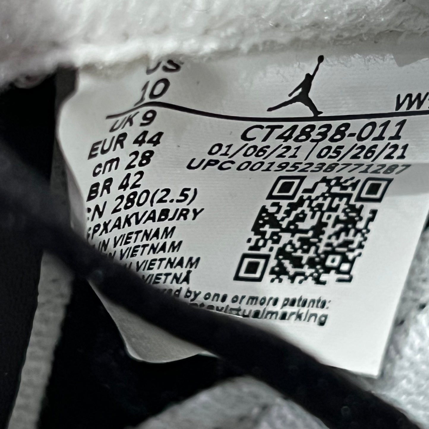 Jordan 5 Moonlight (2021) Size 10 USED 21788