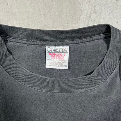 1990s Slick Rock Cafe Washed Black Tee Size XL USED v20244
