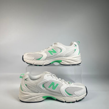 New Balance 530 Sea Salt Lime Leaf (2024) Size 7.5 USED s23359