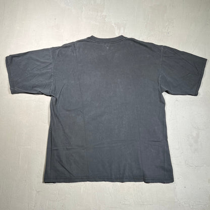 1990s Red Dwarf Makes You Think Black Tee Size Large USED v16423