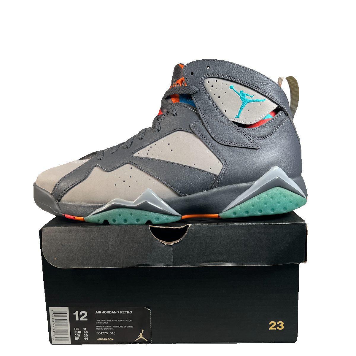 Jordan 7 Barcelona Days (2015) Size 12 NEW s22763