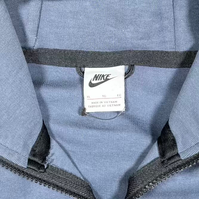 Nike Tech Fleece Washed Navy Hoodie Size XL USED v20169