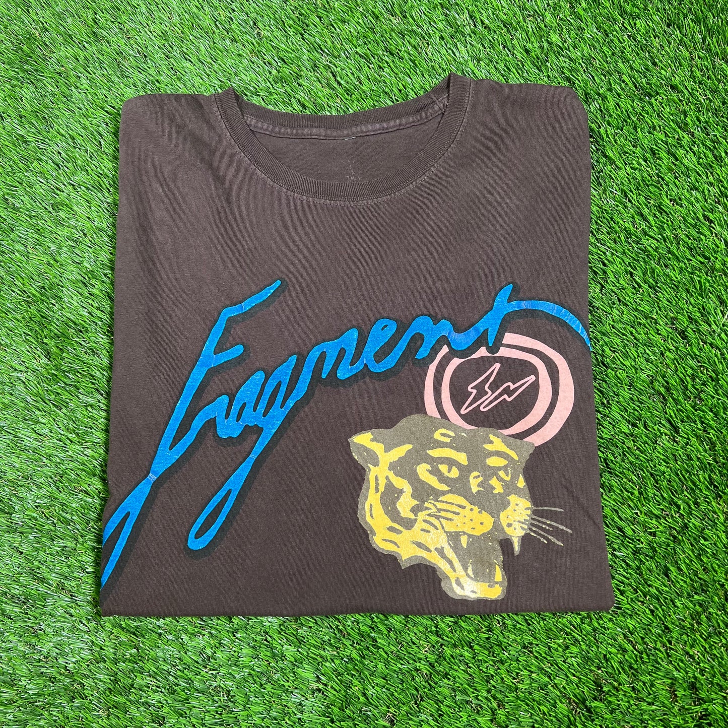 Travis Scott Cactus Jack for Fragment Icons Tee Size Medium USED X14281