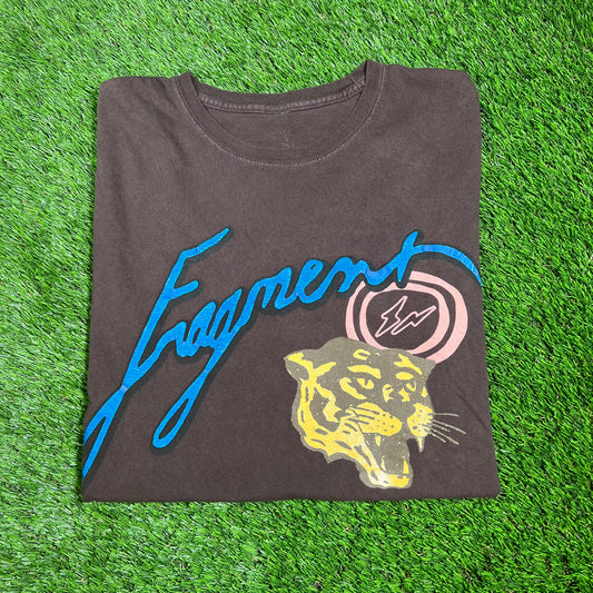 Travis Scott Cactus Jack for Fragment Icons Tee Size Medium USED X14281