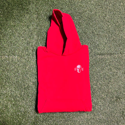 Eric Emanuel "NYC 6 on 1 Classic" Red Hoodie Size XL USED x13426