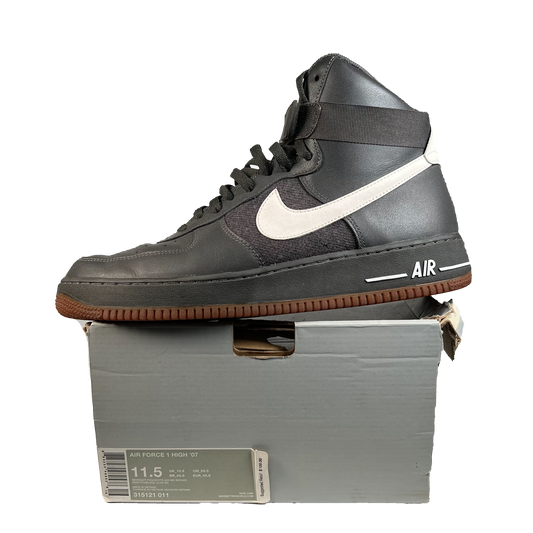 Nike Air Force 1 High Midnight Fog (2011) Size 11.5 USED s21162