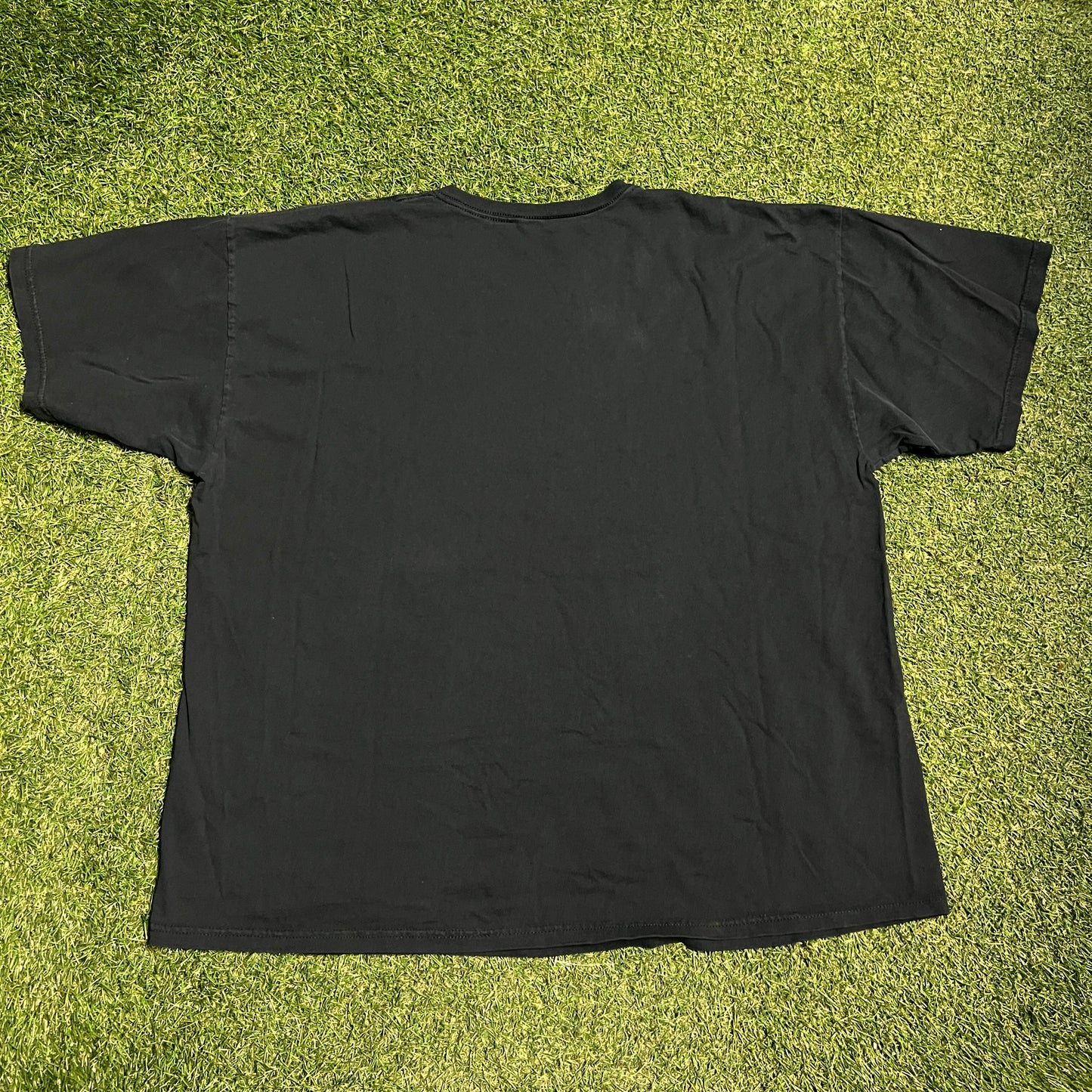 Y2K WWE Shawn Michael Broken Heart Black Tee Size XL USED v15935