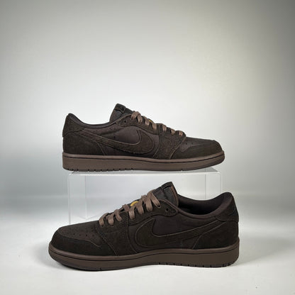 Jordan 1 Low Travis Scott Velvet Brown (2024) Size 9 USED s20246