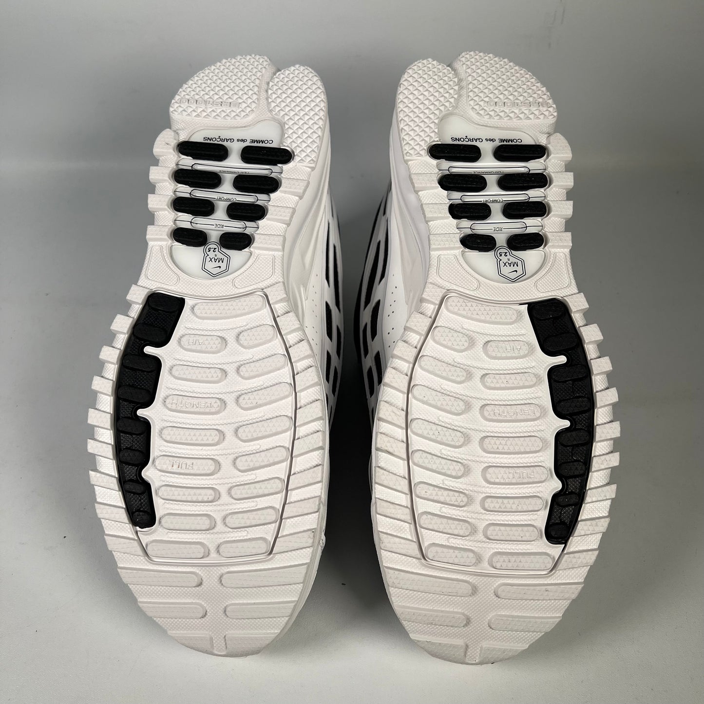 Nike Air Max TL 2.5 Commes des Garcons Homme Plus Black White (2024) Size 8 NEW s20674