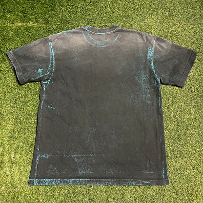 Warren Lotas Dark Grey Samurai Tee Size Small USED x14177