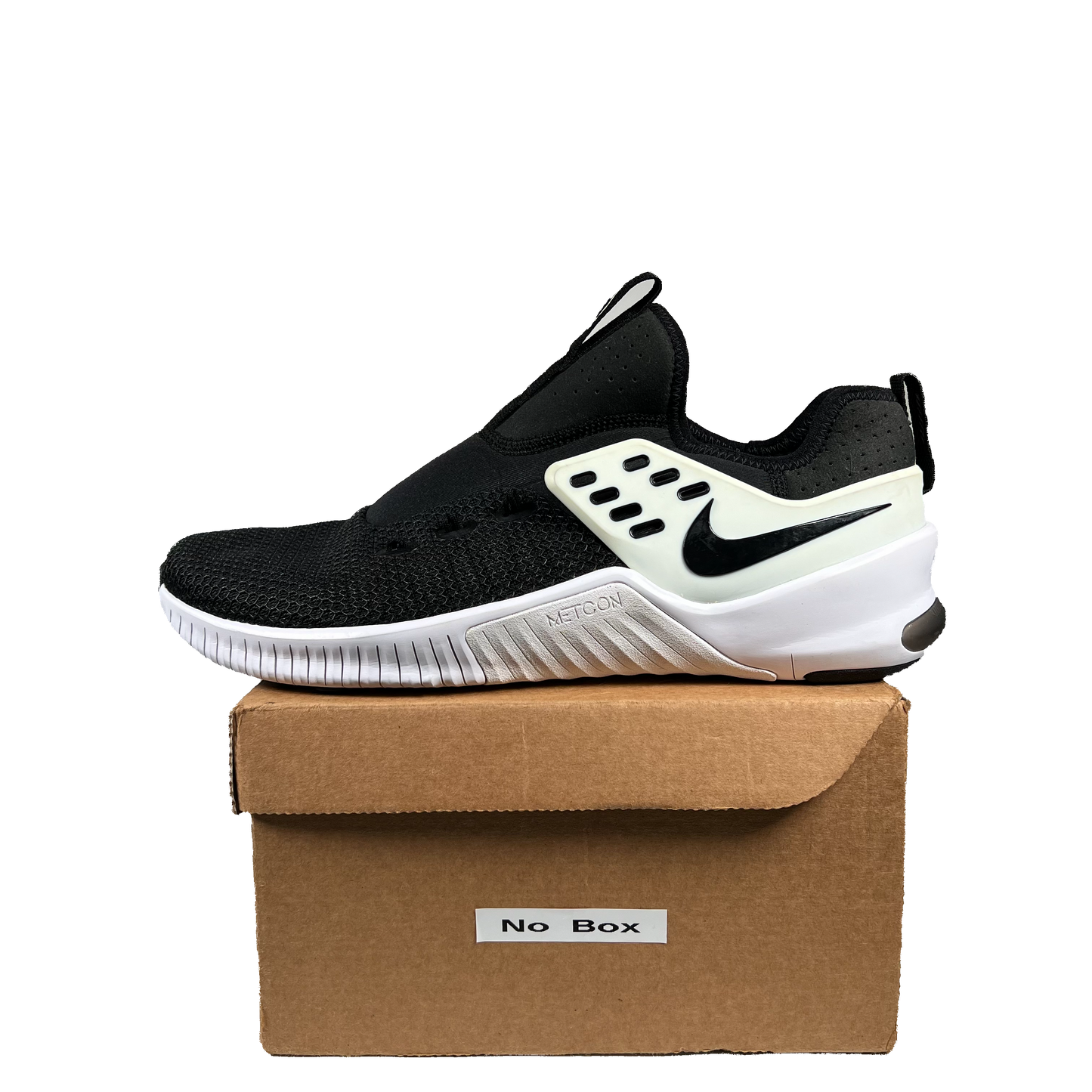 Nike Metcon Black/White SAMPLES (2017) Size 10 USED s19519