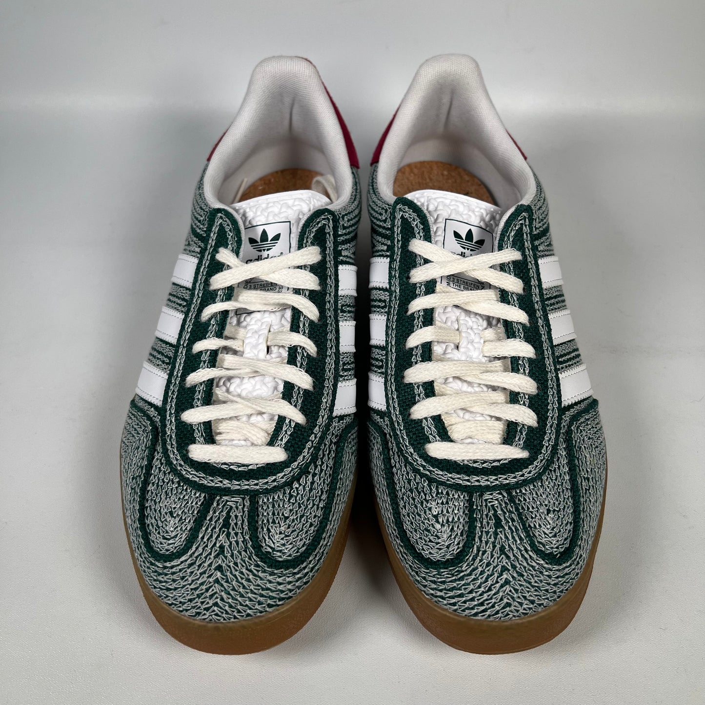 Adidas Gazelle Inndoor Sean Wotherspoon Hemp Green (2023) Size 9.5 USED s19617