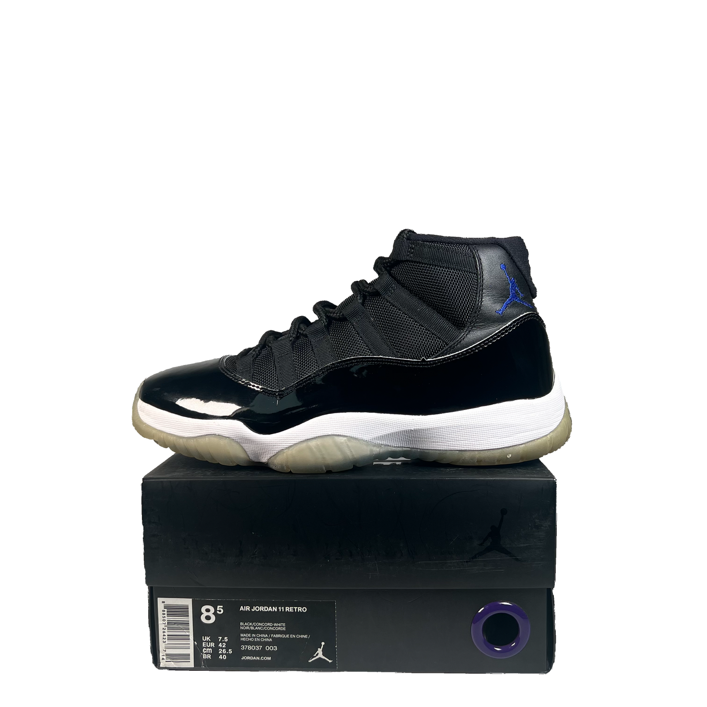 Jordan 11 Space Jam (2016) Size 8.5 USED s21862