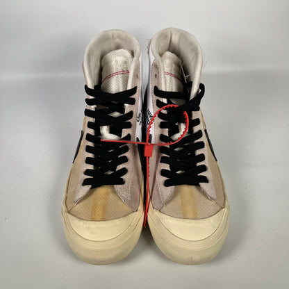 Nike Blazer Mid Off White Size 8.5 USED s15890