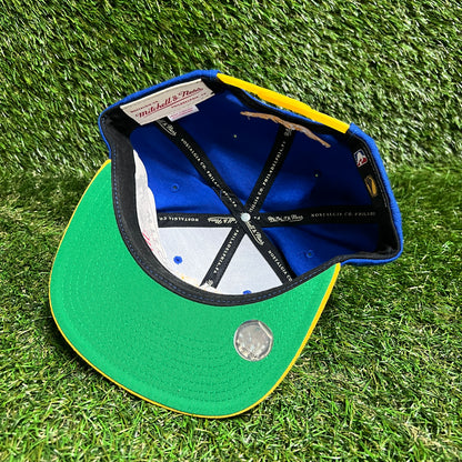 Mitchell & Ness Golden State Warriors Blue Hat One Size USED v15993