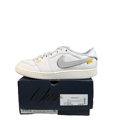 Jordan 1 AJKO Low Union White Canvas (2023) Size 10.5 USED s23325