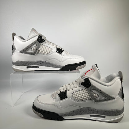 Jordan 4 White Cement (2025) Size 9 USED s18875