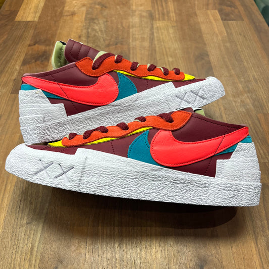 Nike Blazer Low Sacai Kaws Red Size 11 NEW s172878