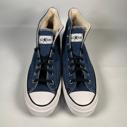 Stussy 8 Ball Navy Blue Converse Chuck Taylor 70 (2022) Size 11.5 NEW s20066