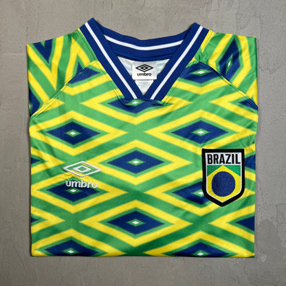 Umbro Brazil Soccer Jersey Size Large NEW v19572