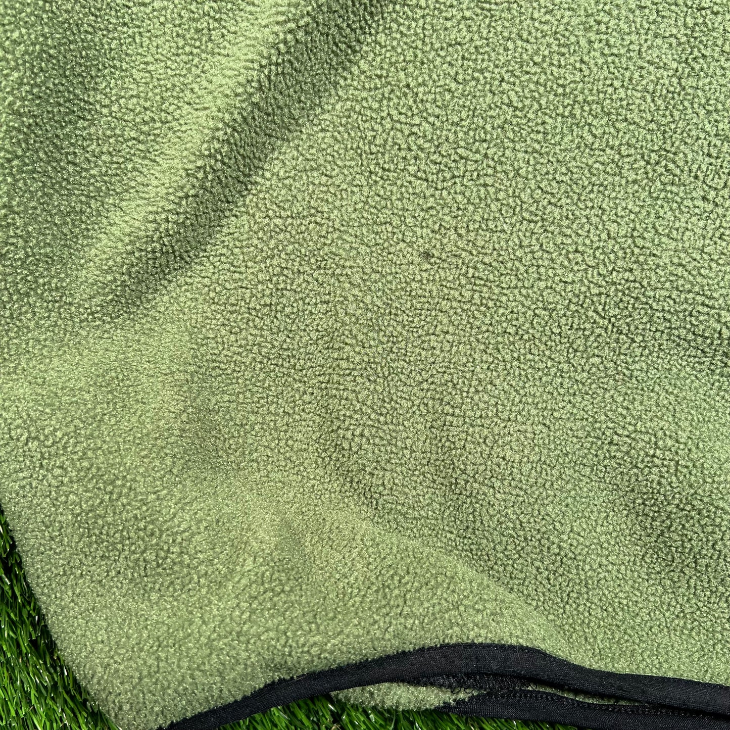 1990s LL Bean Green Fleece Pull Over Size Small USED v18336