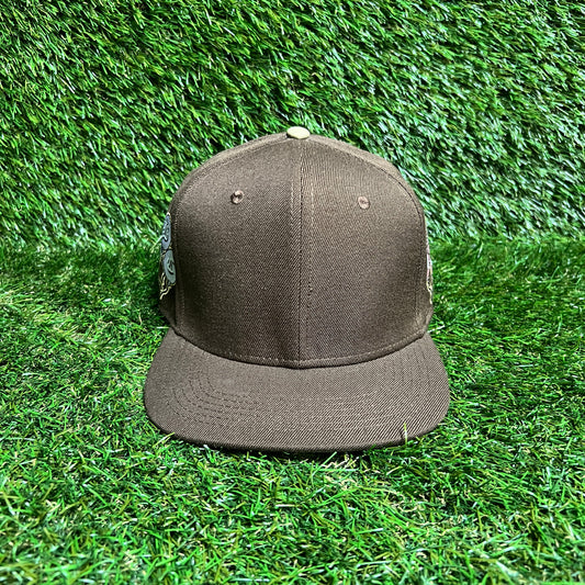 ABC Balloons Brown Snapback Size One Size USED v16039