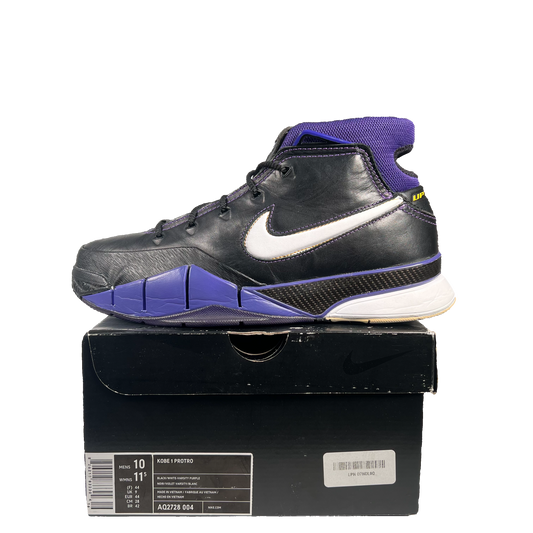Nike Kobe 1 Protro Purple Reign (2018) Size 10 USED s20404