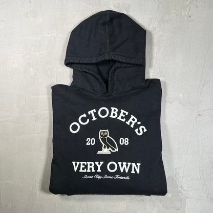 OVO Black Logo Hoodie Size XL USED x18841
